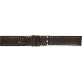 Klockarmband Universell 61328.27.24 Läder Brun 24mm
