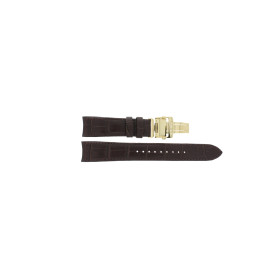 Klockarmband Seiko 6A32-00Y0 / 5D88 0AG0 / SNQ144P1 /L0C8012K0 Läder Brun 21mm