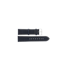Klockarmband Universell 808.05.20 Läder Blå 20mm