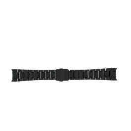 Klockarmband Seiko 8X53-0AB0 / SSE049J1 / M0XF111M0 Stål Svart 22mm