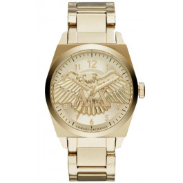 Klockarmband Armani Exchange AX2309 Stål Guldpläterad 22mm