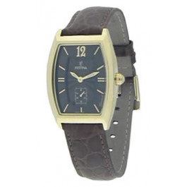 Klockarmband Festina F16026-4 Läder Brun 18mm