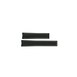 Klockarmband Tag Heuer Way211A / FC6362 Läder/Textil Svart 20.5mm