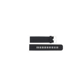 Klockarmband Universell JD009.01 Silikon Svart 18mm
