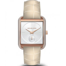 Klockarmband Michael Kors MK2610 Läder Beige 20mm