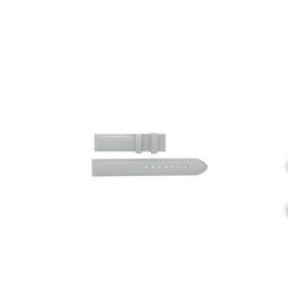 Klockarmband Tissot T050.207.A / T050.217.A / T906.217.A / T610029084 Krokodil läder Vit 16mm