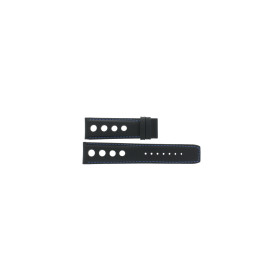 Klockarmband Tissot T1004271620100 / T610037467 Läder Svart 22mm