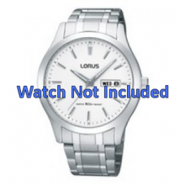 Lorus klockarmband VX43-X074 Stål Silver 20mm 