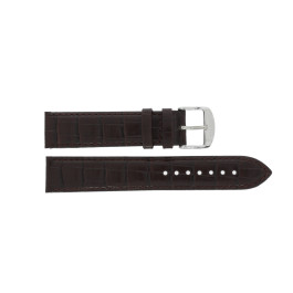 Klockarmband Tissot T033.410.16.013.00 - T600027527 Krokodil läder Brun 19mm