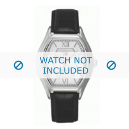 Tommy Hilfiger klockarmband TH679300974 / TH-53-3-14-0730 Läder Svart + sömmar svart