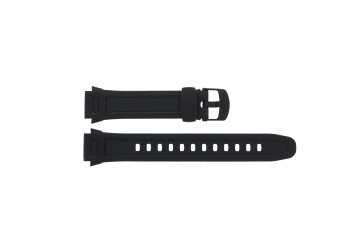 Casio klockarmband 10287400 Plast Svart 18mm 