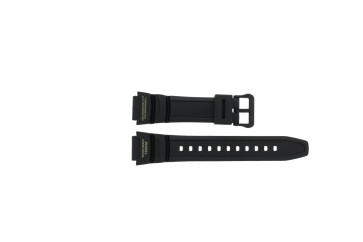 Casio klockarmband 10379562 Gummi Svart 18mm 