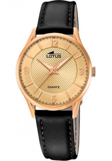 Klockarmband Lotus 18407-C Läder Svart