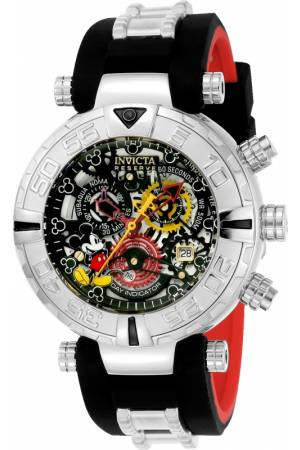 Klockarmband Invicta 22733 / 22733-01 Silikon Svart