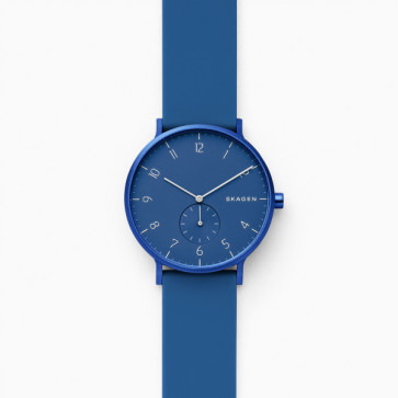 Klockarmband Skagen SKW2817 Silikon Blå 16mm