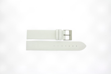 Klockarmband Universell 81510.14 Veganska äppelfibrer Vit 18mm