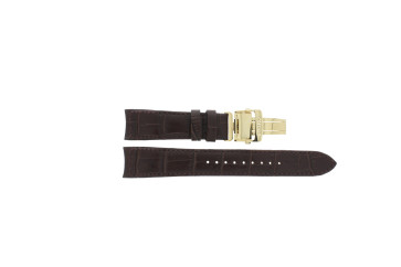 Klockarmband Seiko 6A32-00Y0 / 5D88 0AG0 / SNQ144P1 /L0C8012K0 Läder Brun 21mm