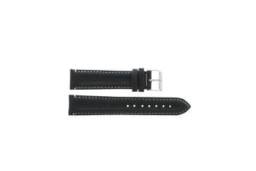 Klockarmband Universell 890.01.18 Läder Svart 18mm