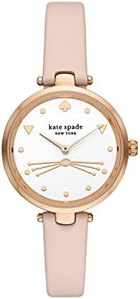 Klockarmband Kate Spade New York KSW9049 Läder Rosa 16mm