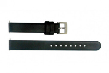 Mondaine klockarmband BM20021 / BM20022 / FE3112.20Q Läder Svart 12mm