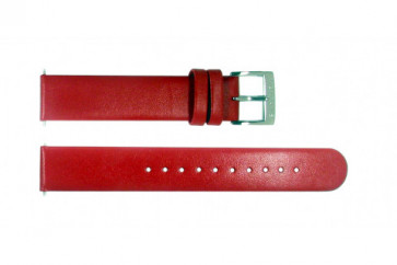 Mondaine klockarmband BM20027 / FE3116.30Q Läder Röd 16mm