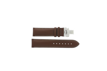 Klockarmband Certina C600007155 Läder Brun 21mm