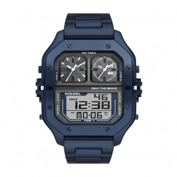 Klockarmband Diesel DZ7464 Stål Blå 28mm
