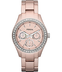 Klockarmband Fossil ES2975 Aluminium Rosa 18mm