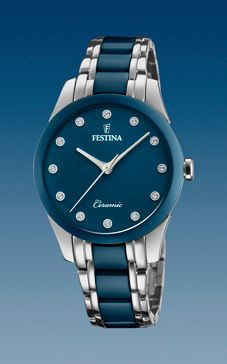 Klockarmband Festina F20499.2 Stål Bi-färg 17mm