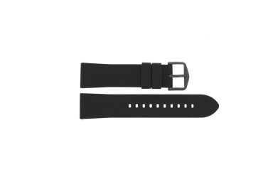 Klockarmband Smart klocka Fossil FTW4025 / FTW4025C Silikon Svart 22mm