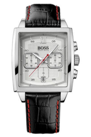 Klockarmband Hugo Boss HB-87-1-14-2418 / HB659302198 Läder Svart