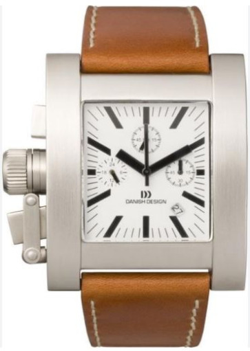 Klockarmband Danish Design IQ15Q712 / IQ15Q730 / IQ15Q731 / IQ12Q731 / IQ13Q731 Läder Mörk brun 26mm