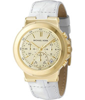 Klockarmband Michael Kors MK5224 Läder Vit 22mm