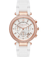 Klockarmband Michael Kors MK6405 Stål Vit 20mm