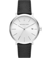 Klockarmband Michael Kors MK8674 Läder Svart 20mm