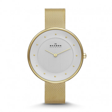 Skagen klockarmband SKW2141 / 237XXXX Metall Guldpläterad 14mm