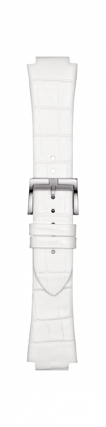 Klockarmband Tissot T1053091601800A Läder Vit 15mm
