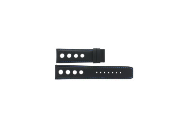 Klockarmband Tissot T1004271620100 / T610037467 Läder Svart 22mm