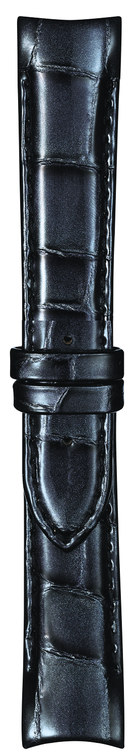 Klockarmband Tissot T610038036 / T0352071606100B Läder Antracitgrå