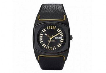 Klockarmband Diesel DZ5214 Läder Svart 25mm