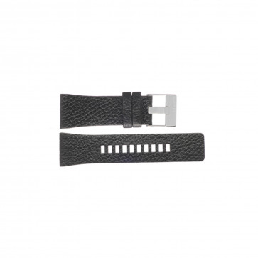 Klockarmband Diesel DZ7376 Läder Svart 28mm