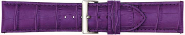 Klockarmband Poletto 454S.11.24 Läder Violett 24mm