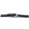 Klockarmband Universell G119-XL Läder Svart 20mm