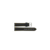 Klockarmband Universell 393.01.10 Läder Svart 20mm