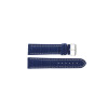 Klockarmband Universell 41861-07-24.c XL Läder Blå 24mm