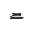 Klockarmband Seiko 7T62-0JA0 (02B) / SNAC21P1 / 4A581JT Silikon Svart 28mm