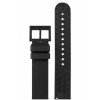 Klockarmband Mondaine MS1.41120.RB / MS1.41110.RB / BM20189 / 005143 Gummi Svart 20mm