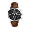 Klockarmband Fossil FS5280 / Townsmen Läder Brun 22mm