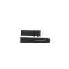 Klockarmband Universell G113Z Läder Svart 20mm