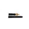 Klockarmband Seiko SNQ128P1 / 6A32-00R0 / 4A072JL Läder Svart 21mm
